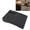 Коврик для тампера для кофе, мягкий противоскользящий коврик для тампера для кофе с углом для кухни, офиса, черный