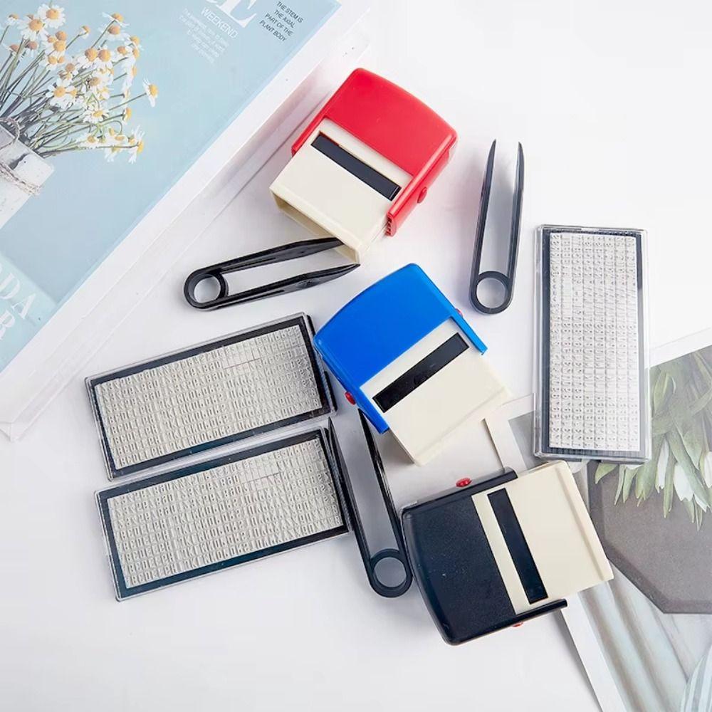 Алфавит Номер DIY Набор штампов Имя Буква Резиновый штамп Ручная работа Печать