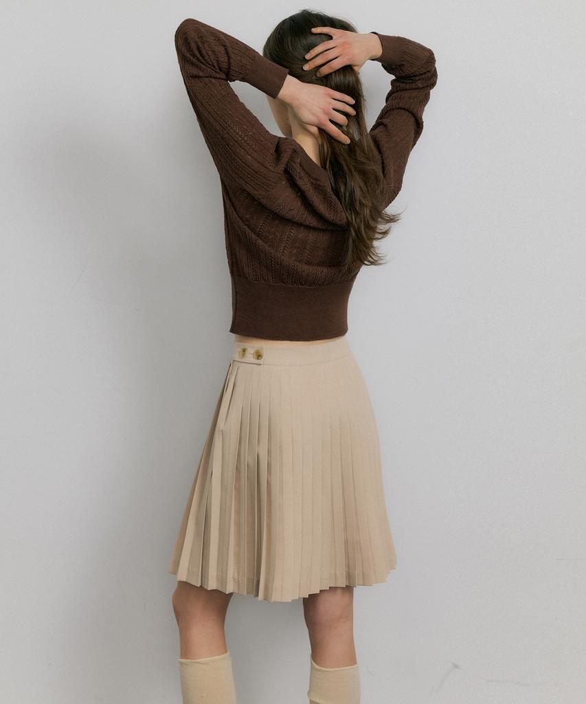 Otte One By One Pleats Skirts_2Color