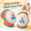 Adjustable Baby Elbow Guards Stretchy Crawling Protective Sleeves  Infants Playtime