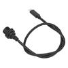 Water Proof Extension Cord Type C Thread Female To USB 3.0 Male Connector Cable 0.5m Length 30V