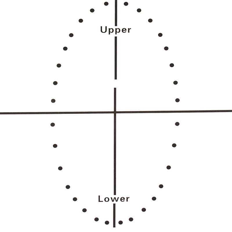Стоматологическая резиновая прокладка для коффердама, шаблон для позиционирования барьера, инструмент для зуботехнической лаборатории