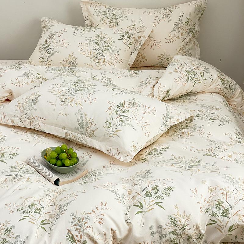 Ткань твил из чистого хлопка для простыней и пододеяльников - ширина 2,35 м, летняя распродажа