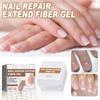 Nail Lengthening Fiber Gel, Nail Repairs Phototherapys Crystal Gel Transparent Lengthening Robust Nail Care Oil
