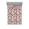 Cupcakes Pastry Pattern Sheet Three-Piece Digital Printing Bedding Set Adult Children