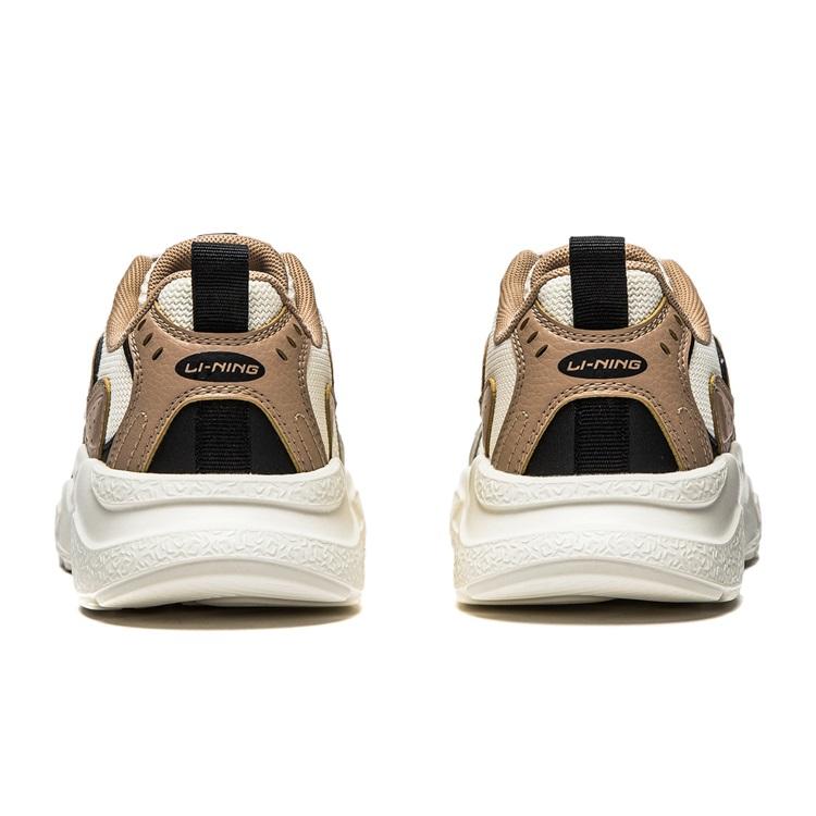 Li Ning Kids Sports Trend Low-Top Casual Shoes Kids Casual Shoes Off-White YKCU076-1