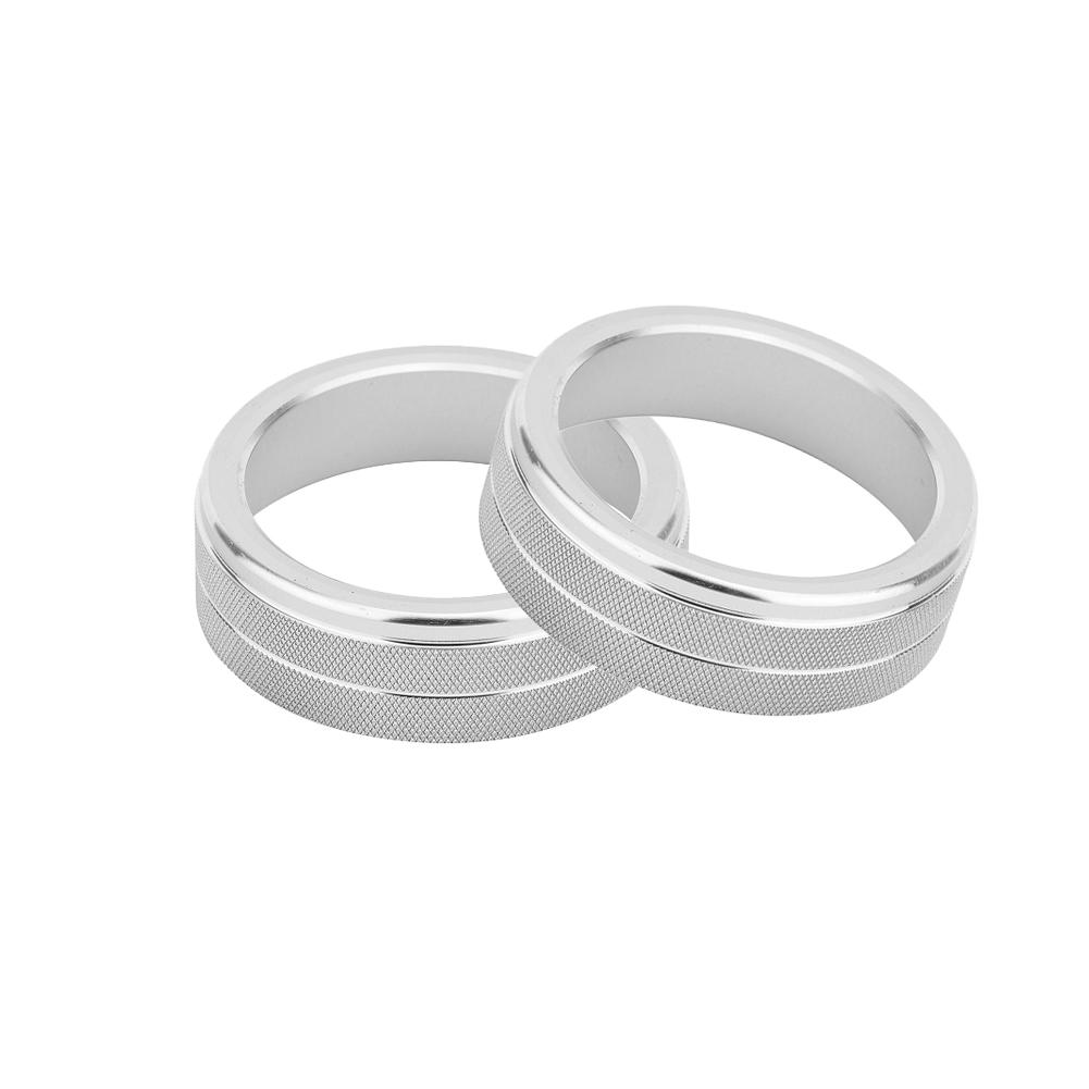 2 шт./компл., автомобильное кольцо климат-контроля переменного тока, накладка на ручку для автомобиля Nissan Rogue X-Trail Qashqai