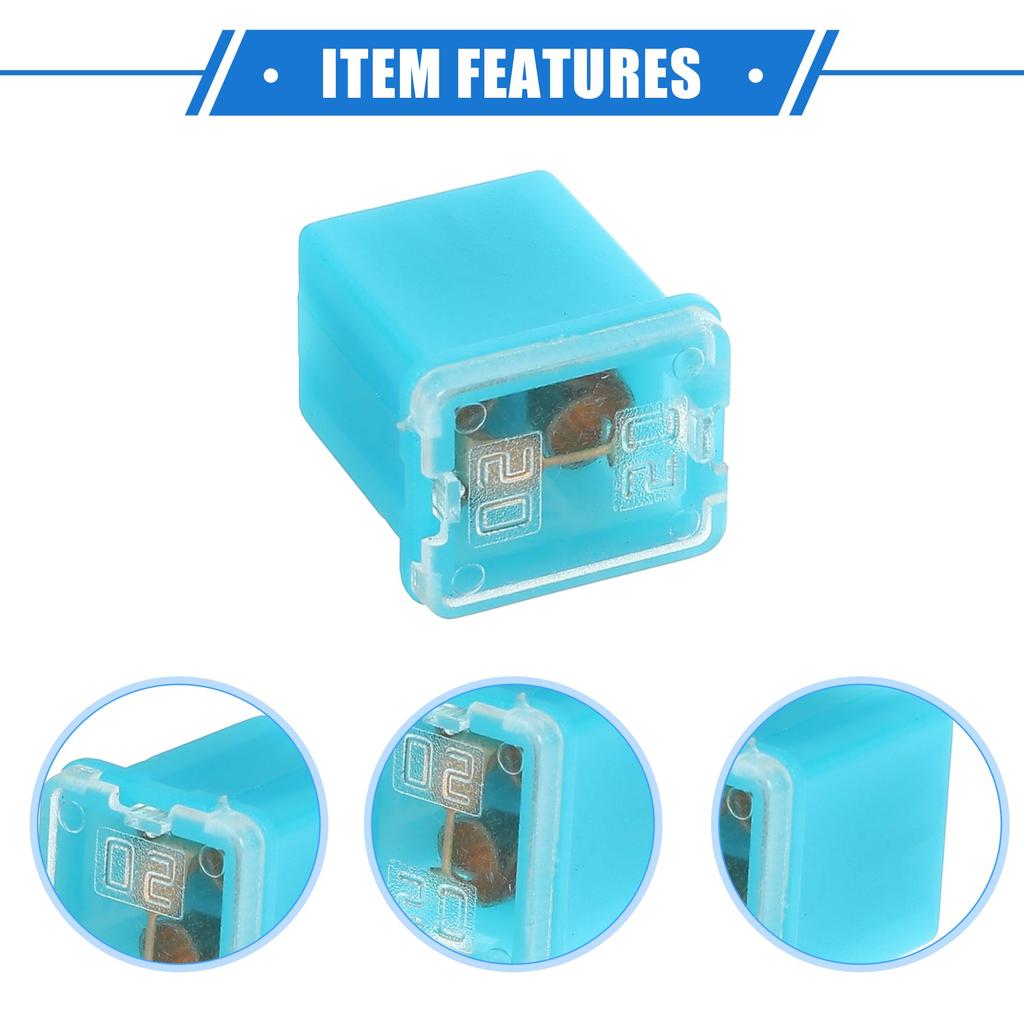 A ABSOPRO Mini Box Fuse 20A Universal for Pickup Truck