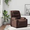 VidaXL Recliner Armchair, Chair with Footrest, Seat with Backrest and Armrests, Living Room Furniture, Modern, 374121
