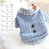 Soft Warm Dog Winter Clothes Button Sweater Pet Wool Shirt for Puppy Cat Teddy Chihuahua Pug - Autumn Winter Clothing