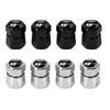 W1523D Metal Car Wheel Tire Valve Stem Caps Exterior Accessories For Volkswagen VW R Polo Passat Rline Golf 4 5 6 Tiguan Jetta GTI
