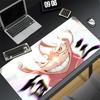 Коврик для мыши Черно-белый Игровой коврик для мыши Резиновый Коврик для стола с Луффи Нескользящий для ПК Ноутбука One Piece Игровые аксессуары для стола Настольный коврик