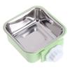 Puppy Detachable Anti-overturning Square Hanging Water Feeder Container Food Dish Dog Crate Bowl