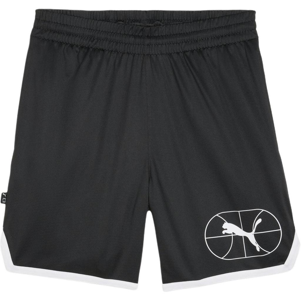 Puma КОРОТКИЕ БАСКЕТБОЛЬНЫЕ ШОРТЫ JUNIOR VARSITY Мужские Черные 01 633076-01