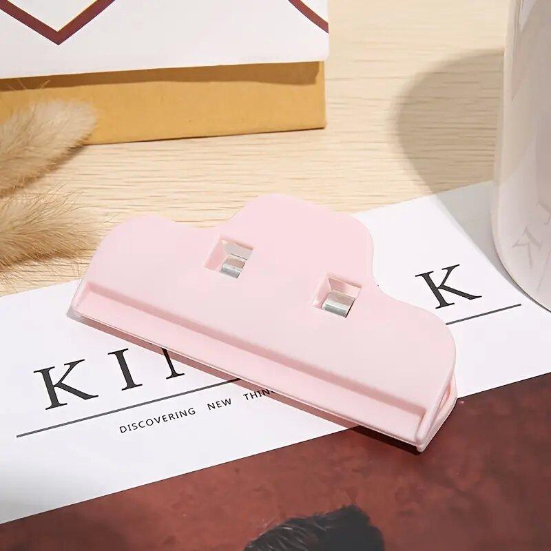 Fashion Plastic Tool Storage Food Food Bag Sealing Food Preservation Moisture-proof Portable Sealer Clamp Snack Clip Kitchen Clips Home Supply