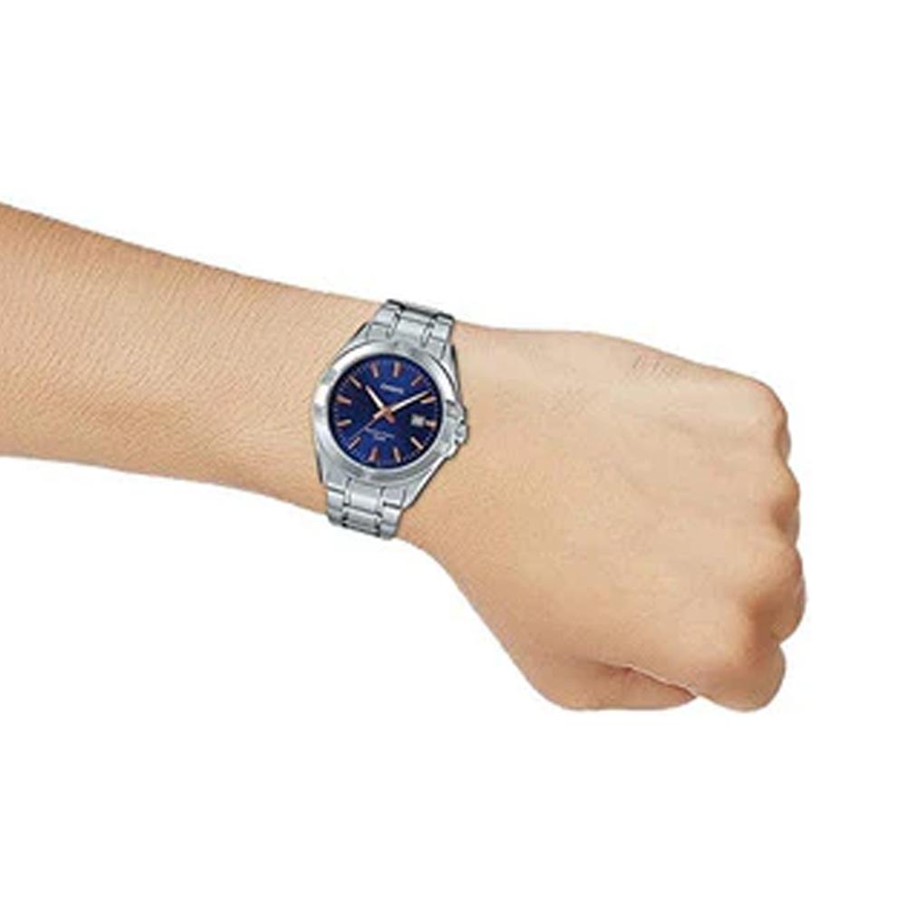 Casio Мужские часы Стандартной серии Синие MTP-1308D-2A MTP-1308D-2A