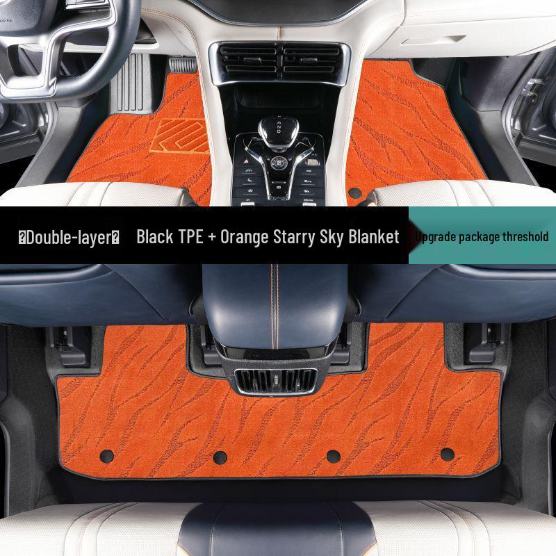 Всепогодные коврики TPE BYD Song Plus DMI/EV для электромобилей