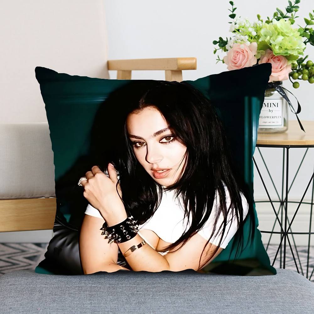 Чехлы для декоративных подушек с принтом Charli Xcx, чехол для подушки, подходит для дивана, спальни, автомобиля