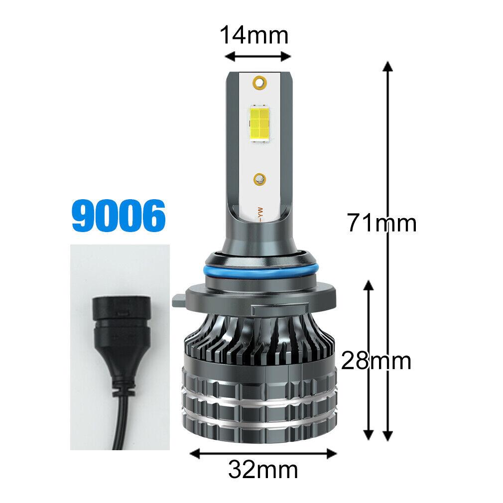 2 шт. H4 светодиодные фары H11 Canbus 20000Lm 6000K 4300K ​​3000K 3 меняющие цвет передние лампы H8 9005 HB3 9006 HB4 9012 Hir2 H27 880 881 автомобильные противотуманные фары