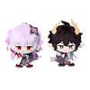 10 см Хонкай: Плюшевая игрушка Star Rail Plush Evernight Dan Heng Permansor Terrae Plush Cute Dolls Stuffed Toys Bag Pendant Keychain Gift
