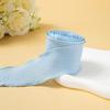 DIY Cake Bouquet Flower Fish Tail Yarn Packaging Ribbon Ruffle Lace Folding Ribbon Linen Wave Lace Ribbon