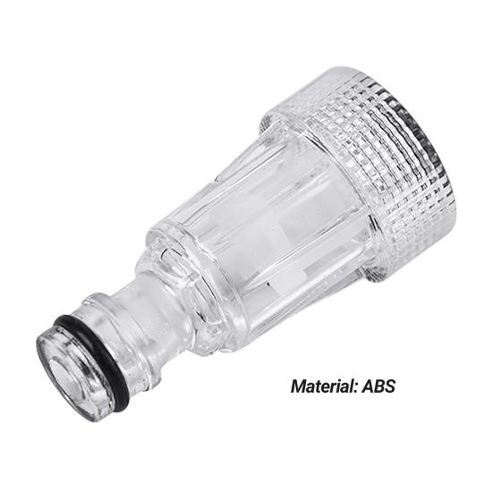 Water Filter 3/4-Inch Inner Thread High Filtration Volume Transparent High-pressure Car Washing Machine Water Filter for Karcher K2-K7