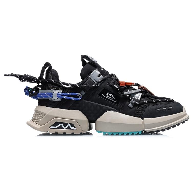Текстиль GTX Li Ning, Разделенная коровья кожа, Амортизация из ТПУ, Нескользящая, Износостойкая, Дышащая, Поддержка AGLQ135-1