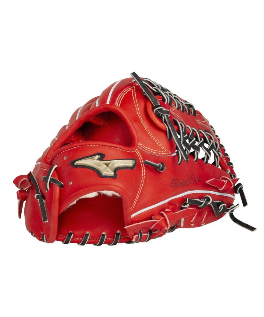 Mizuno Global Elite HSelection03 Бейсбольная перчатка Размер 18N сумка в комплекте 70 Редис Перчатка для аутфилдера / Перчатка (1ajgh24607) Левша