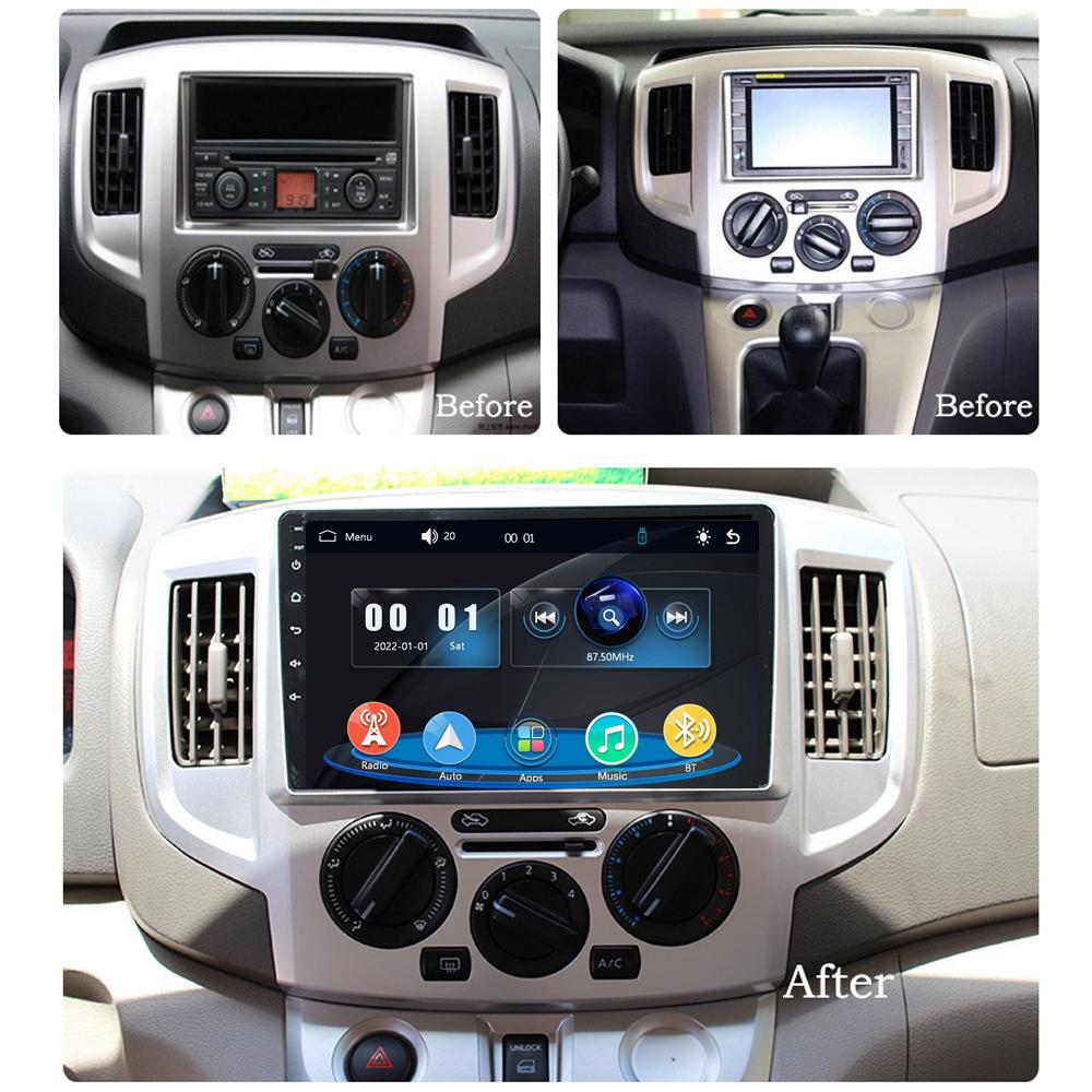 icreative Автомагнитола Мультимедиа MP5 Плеер Головное Устройство Стерео BT Для NISSAN NV200 2011-2018