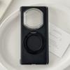 Magnetic Leather Phone Case Mate X7 With 360 Rotating Ring Stand Full Coverage Protective Cover In Black White Wine