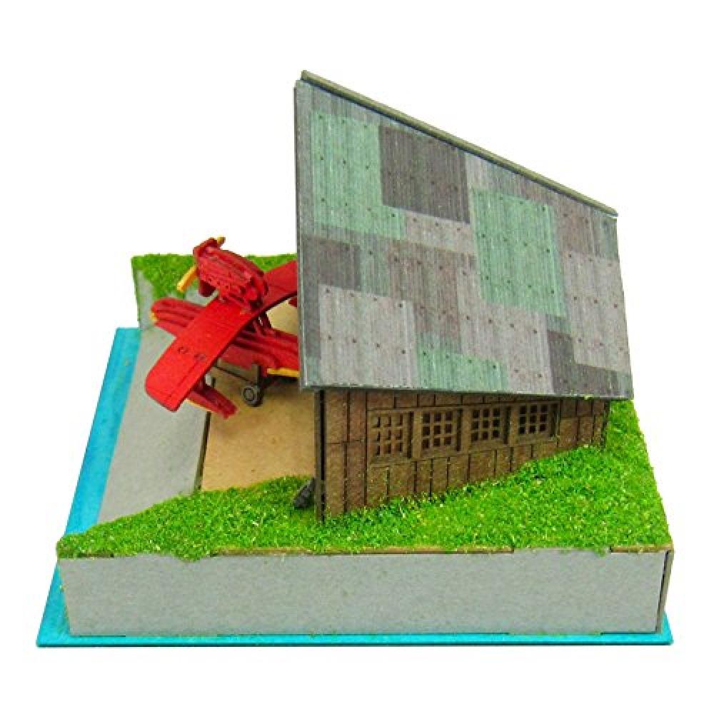 Немасштабная поделка из бумаги Sankei Studio Ghibli mini Porco Rosso Piccolo и Savoia MP07-25