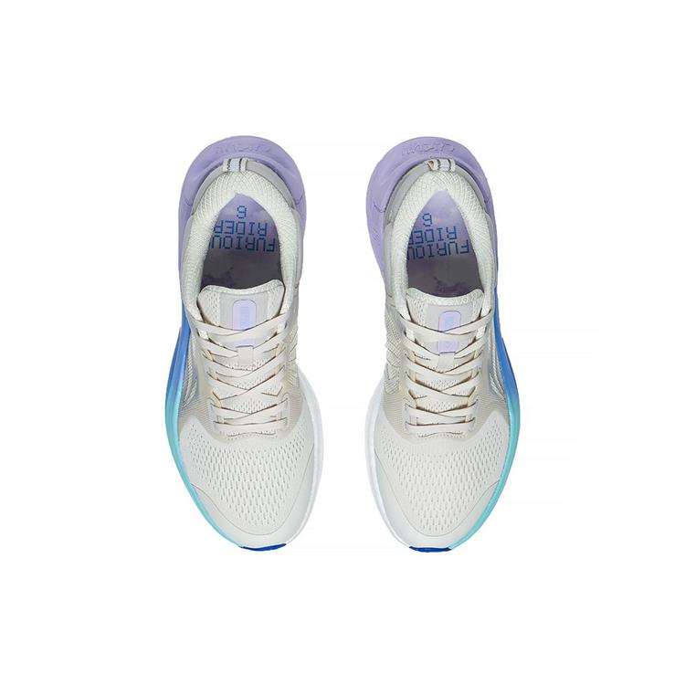 Li Ning Furious Rider 6.0 Тканевая Амортизация Скользкая Устойчивая к истиранию Легкая Отскок Низкие Кроссовки для бега ARZS001-10