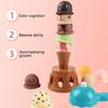Educational Toys For Baby Gifts Children Simulation Food Kitchen Props Ice Cream Stack Up Play Kids Pretend Play Toys