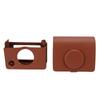 Camera Case Fashion PU Leather Protection Bag with Shoulder Strap for Fuji Instax Mini Evo Camera