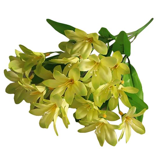 Букет из искусственных лилий, цвета в ассортименте