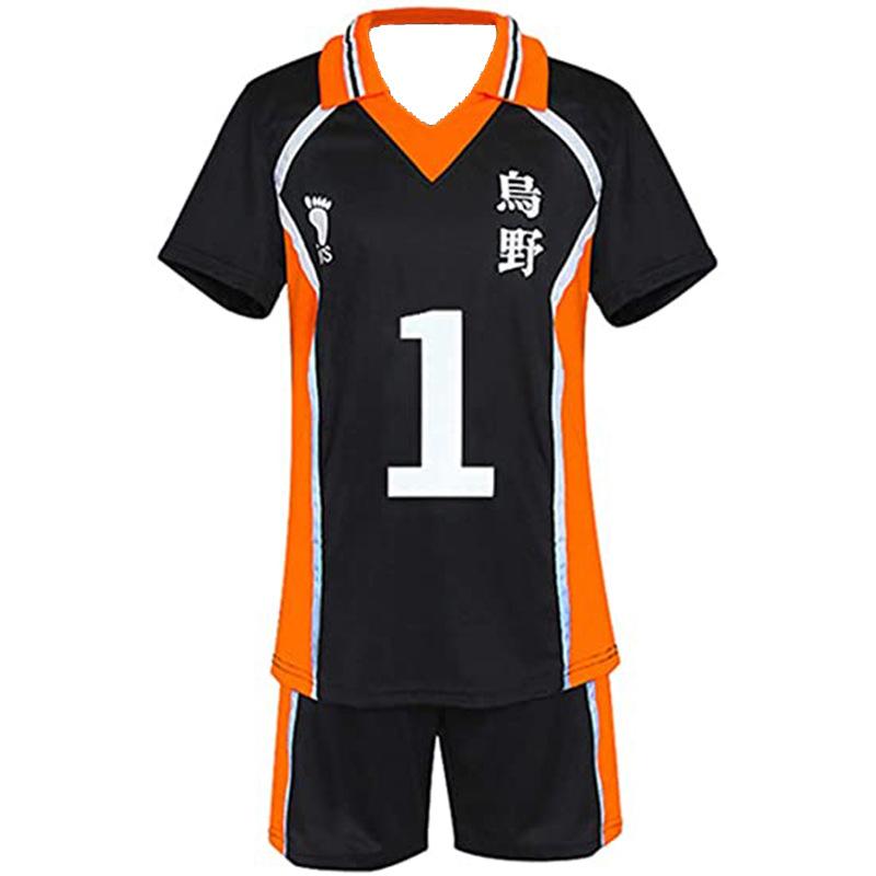 Хайкю!! Костюм для косплея Haikyuu Костюм Волейбольного клуба старшей школы Карасуно Хината Шоё Кагеяма Тобио Спортивная форма Джерси