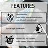 Homonth car tire wheel coating agent cleans stains, brightens glazing, long-lasting maintenance of tire rims 1set