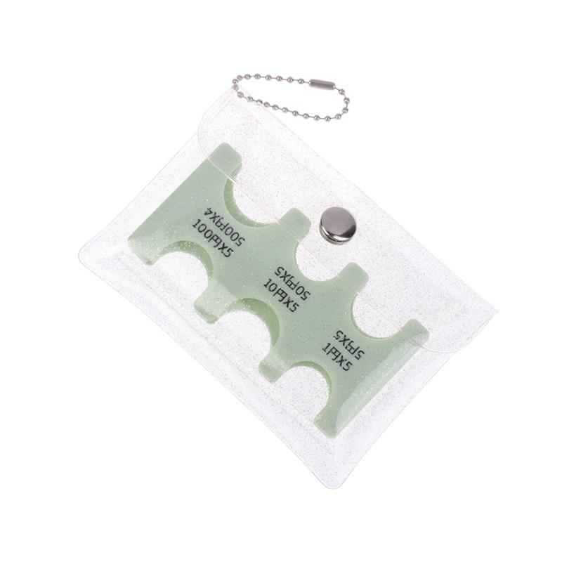 Coin Dispenser Keychain Transparent Coin Collection Purse Wallet Portable Japan Coin Holder Coin Changer Holder Coin Organizer