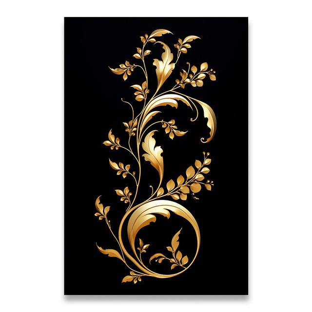 1 шт. Картина на холсте, темно-золотой цветок, пшеница, картина на холсте, декоративные картины, настенный декор, настенное искусство, настенное украшение для дома, без рамки