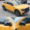 Для Ford Ranger 2023 2024 Автомобильная наклейка Накладка на зеркало заднего вида Боковое зеркало Крышка крыла Внешняя отделка корпуса заднего вида двери Стиль под углеродное волокно
