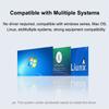 Новый USB 3.0 концентратор, 4 порта USB, высокоскоростной разветвитель Type C 5 Гбит/с для ПК, компьютерные аксессуары, многопортовый ХАБ, 4 порта USB 3.0 2.0