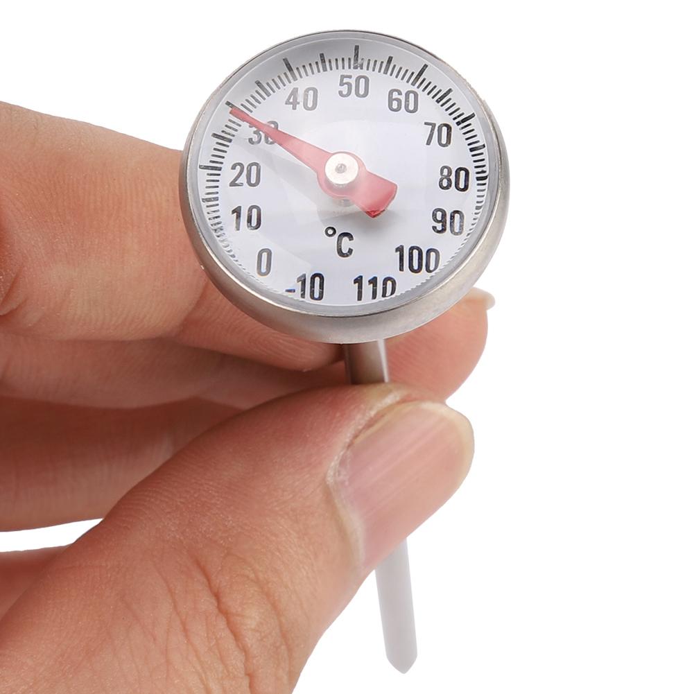 Новый портативный зонд из нержавеющей стали для измерения температуры приготовления пищи, термометр для сухого молока