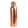 Pure Copper Water Bottle Handcrafted - Ayurveda Health Benefits  Large 35 Oz  Leak Proof - Easy To Carry for Sports, Fitness, Yoga