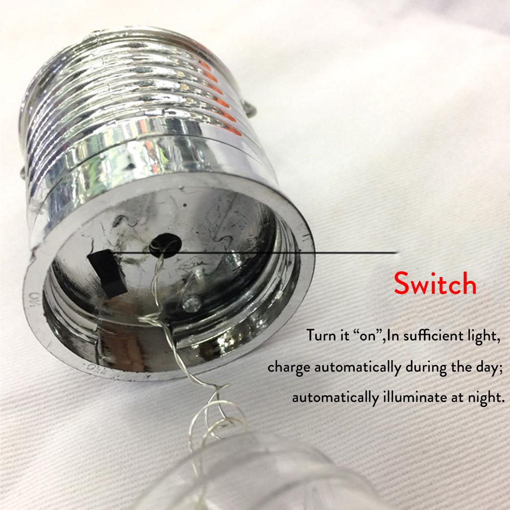 2X Waterproof Solar Lights Multi Color Outdoor Hanging Led Light Fence Warm White Dusk To Dawn Lamp Clip For Garden Decor Garden