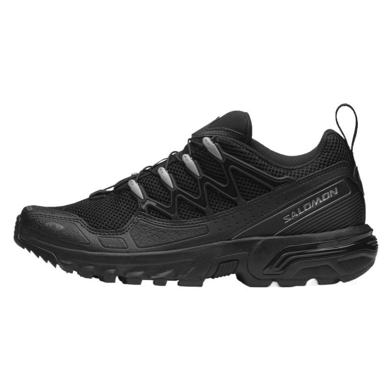 SALOMON ACS + OG Амортизация, Нескользящие, Износостойкие, Дышащие Низкие Беговые Кроссовки Унисекс Черные Кроссовки 477666