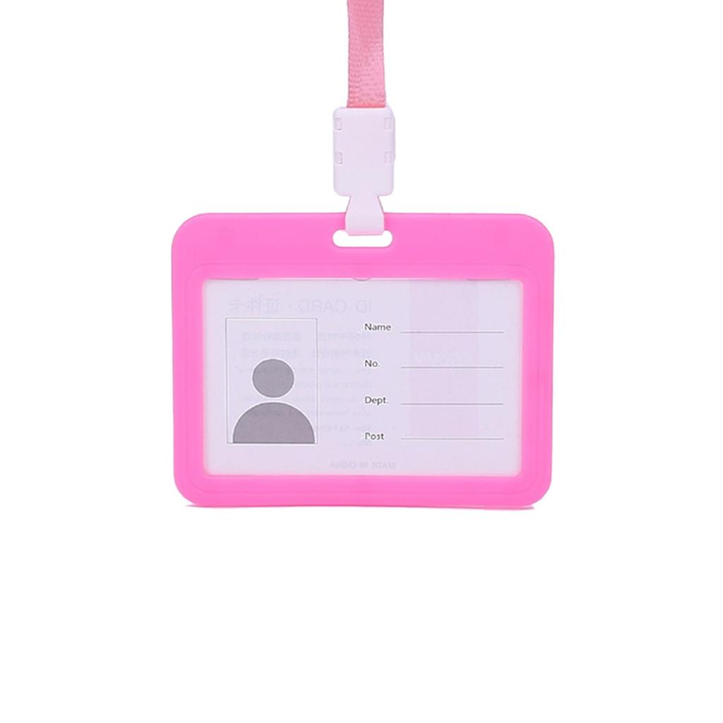 Чехол для удостоверения личности, офисный держатель удостоверения личности, защитный чехол для карты, чехол для держателя бейджа