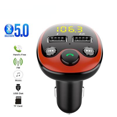 FM-радио передатчик автомобильный Bluetooth MP3-плеер автомобильный комплект громкой связи двойной USB зарядное устройство TF U диск музыкальный плеер автомобильные аксессуары