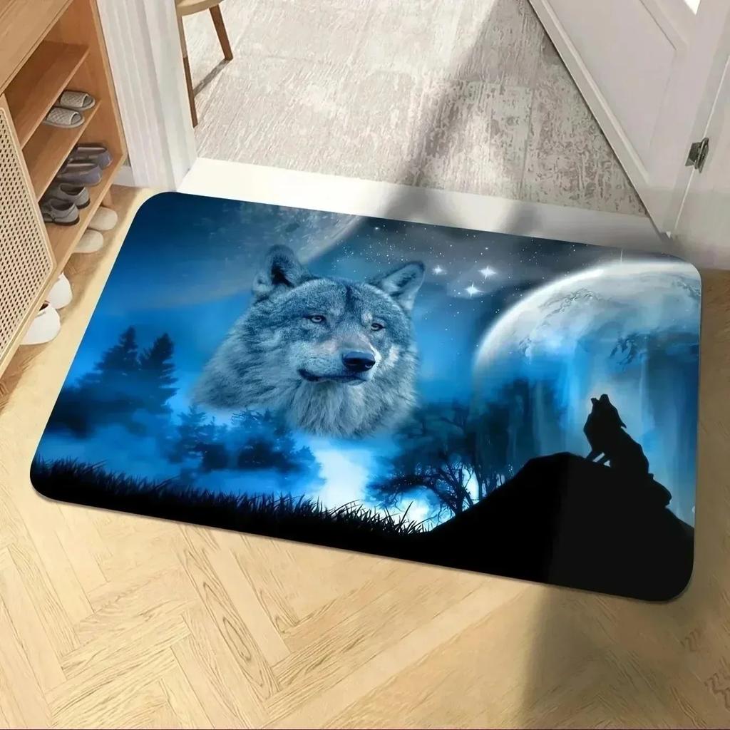 1 шт. Коврики для двери с рисунком кошек-пазлов, Кухонные коврики, Нескользящий поп-дизайн, Коврики для гостиной, Коврик для ванной, Ковер для дома, Декор для раковины, Прачечной