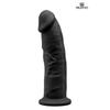 Gode Double Densité Noir 22,5 Cm