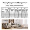 WiFi Smart Thermostat Temperature Controller Weekly Programmable Touch Control/ Mobile APP/ Voice